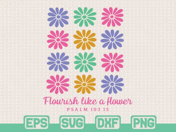 Christian Bible Verse SVG Floral Quote Graphics Review