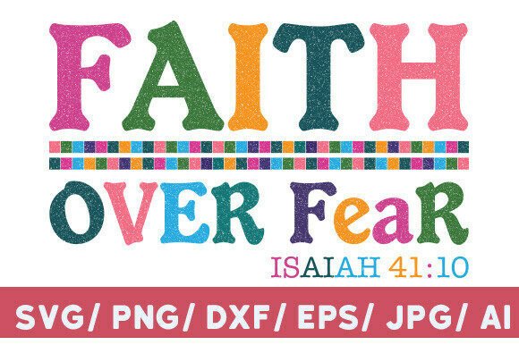 Faith Over Fear Christian PNG, Colorful: A Brand Designer’s Review for Real Business Use