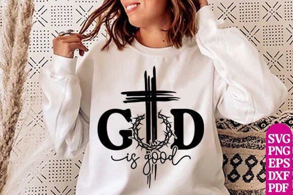 God is Good Christian Shirt Jesus Faith – A Faith-Focused Graphic for Bloggers & Content Creators