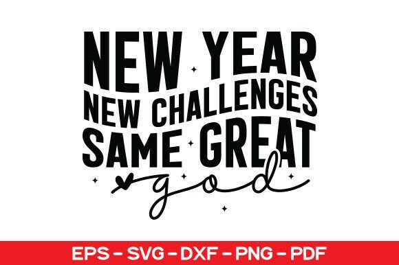 Happy New Year 2026 SVG for Christian Crafts & T-Shirt Designs