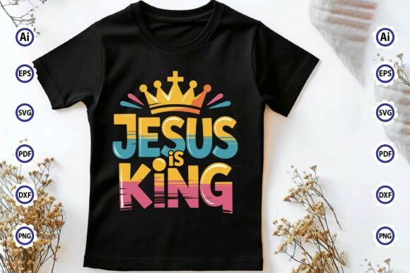 Jesus is King PNG T-Shirt Design: A Practical Review for Digital Sellers