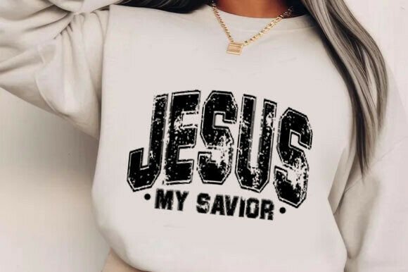 Jesus My Savior Sport SVG – Faith-Inspired Graphics for T-Shirt Designs & Digital Products