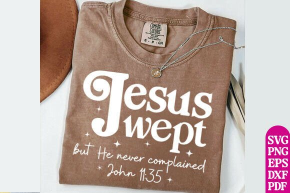Jesus Wept PNG, Floral Christian Digital: A Designer’s Honest Review for T-Shirt & Graphics Projects