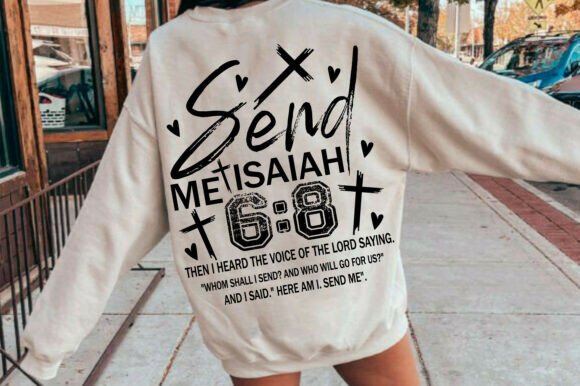 Send Me SVG, Christian Svg, Jesus Png – Faith-Inspired Graphics for T-Shirt Designs and Visual Branding