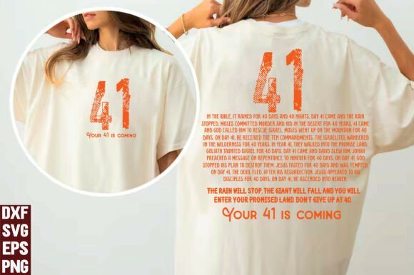 Your 41 is Coming SVG: Graphics & T-Shirt Designs